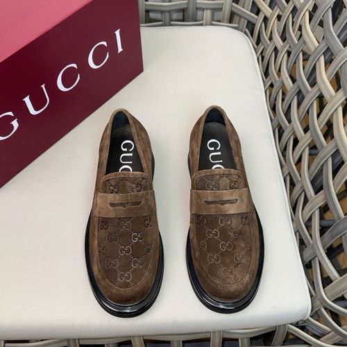 Gucci Premium Leather Business Dress Shoes