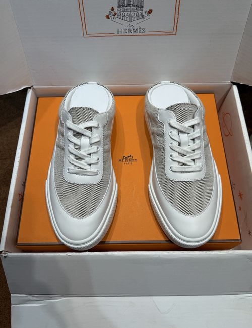 Hermes Bouning Sneakers With Extra Laces And Box