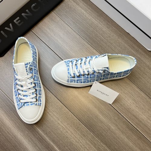 Givenchy Silk Cowhide Embossed Casual Sneakers