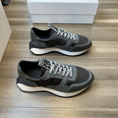 Givenchy Premium Leather Casual Sneakers With Rubber Sole