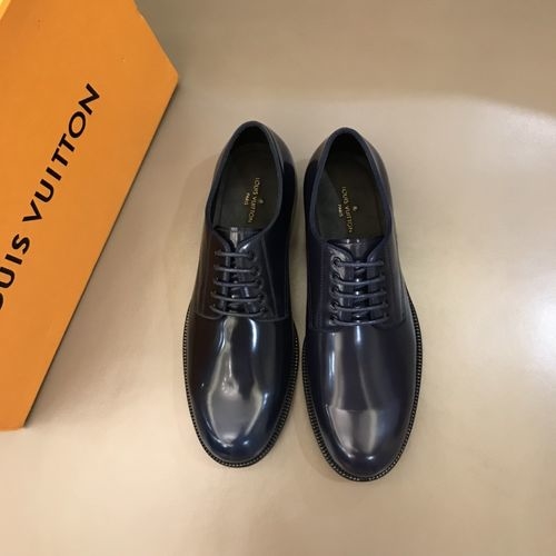 Louis Vuitton LV Monogram Hardware Leather Shoes