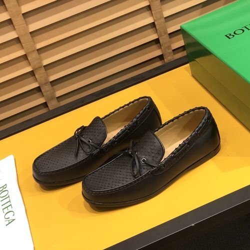 Bottega Veneta BV Handwoven Leather Slip-on Loafers