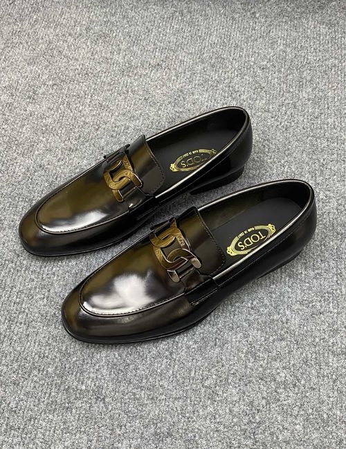 Tods Leather Loafers With Genuine Sole
