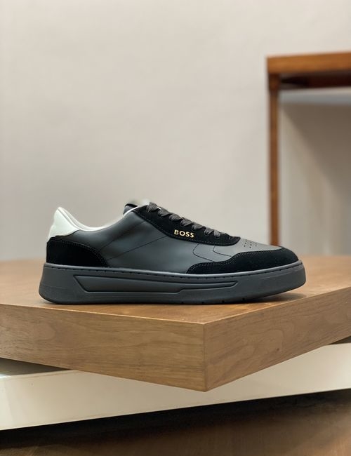Hugo Boss Calfskin Leather Casual Comfortable Shoes