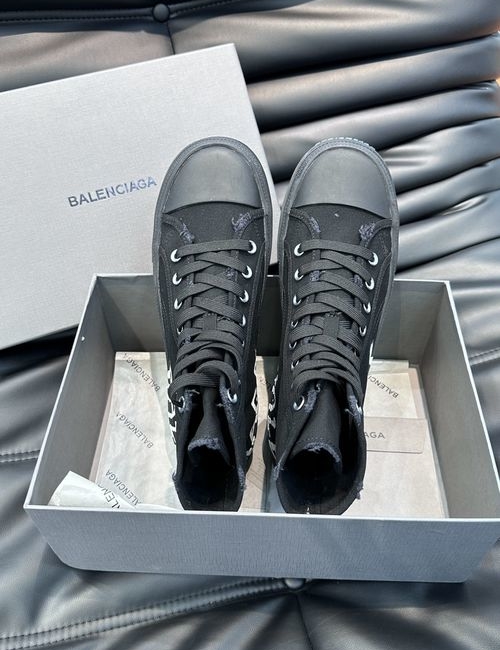 Balenciaga High-top Canvas Casual Sneakers