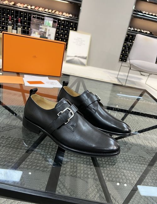 Hermes Formal Leather Shoes Premium Quality