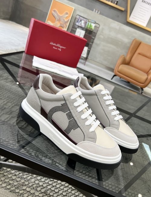 Fendi Premium Leather Casual Sneakers