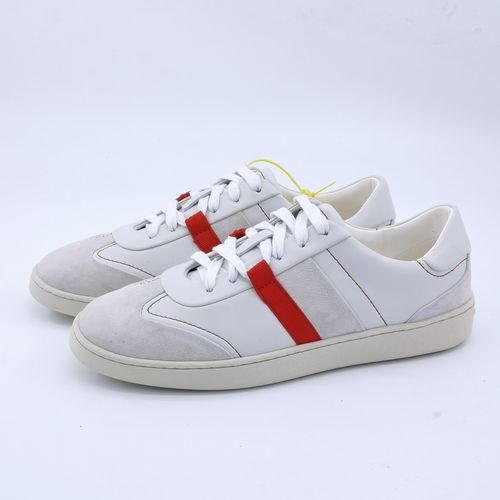 Ferragamo Soft Genuine Leather Casual Sneakers