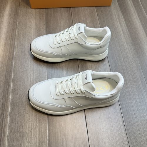 Tods Premium Leather Casual Sneakers
