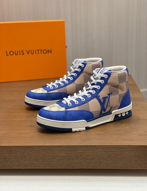Louis Vuitton LV Mid-top Retro Casual Sneaker With Air Cushion Sole