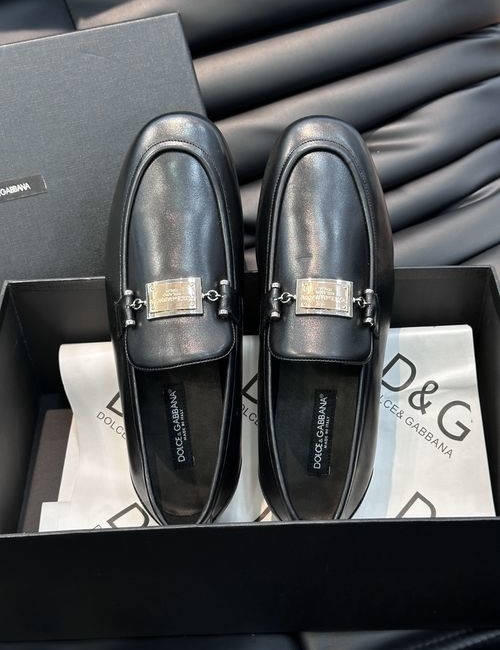 Dolce & Gabbana DG Genuine Leather Formal Shoes