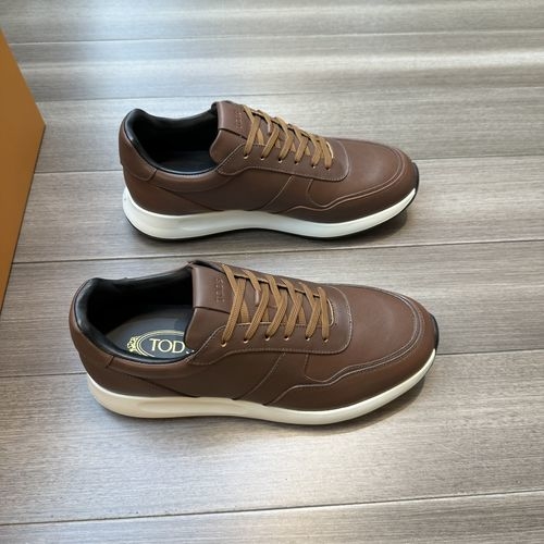 Tods Premium Leather Casual Sneakers