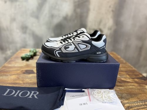 Christian Dior CD B30 Series Retro Dad Shoes With Reflective Detail
