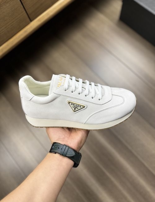 Prada Premium Suede Casual Sneakers