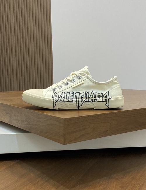 Balenciaga Fringe Low-top Canvas Shoes