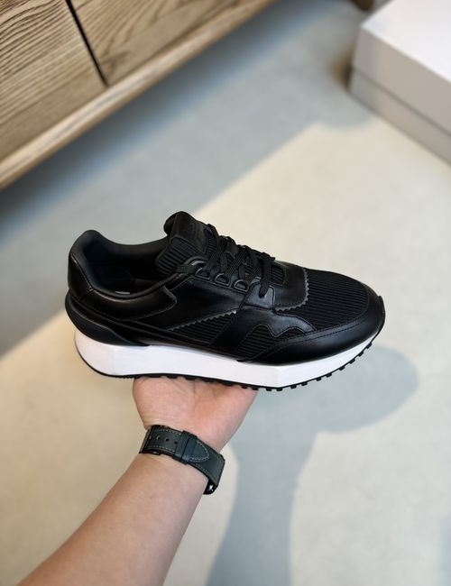 Givenchy Striped Fabric Nappa Leather Sneakers