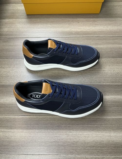 Tods Premium Casual Sneakers With Leather Upper