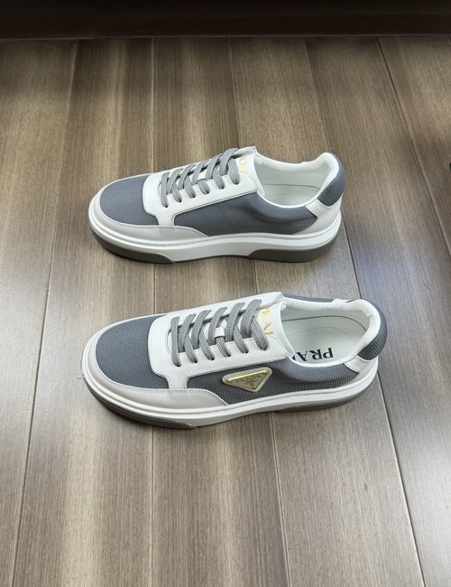 Prada Premium Casual Leather Sneakers