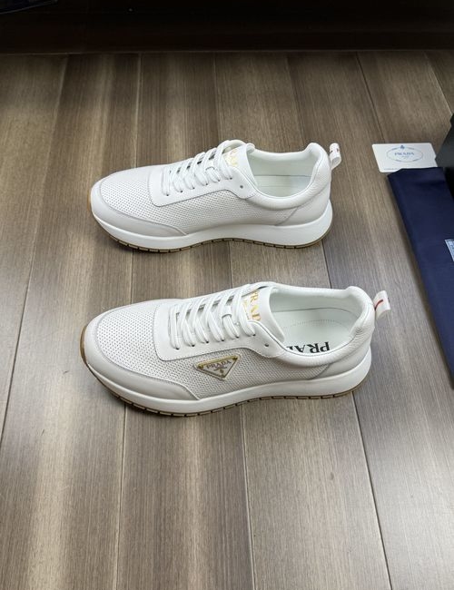 Prada Premium Nappa Leather Casual Shoes