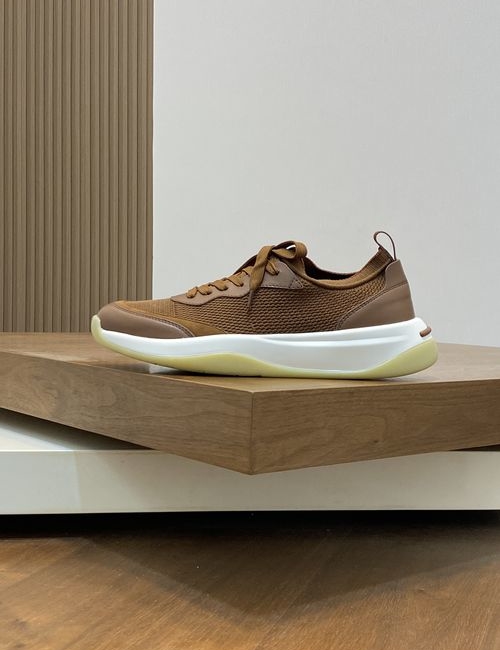 Loro Piana LP Knit Wool Blend Casual Sneakers