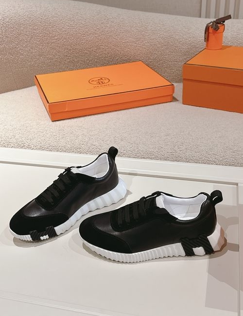 Hermes H Logo Casual Chunky Sneakers