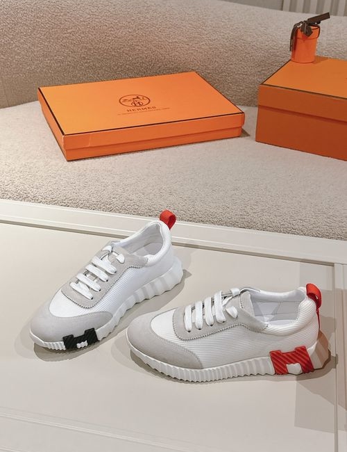 Hermes H Logo Casual Chunky Sneakers
