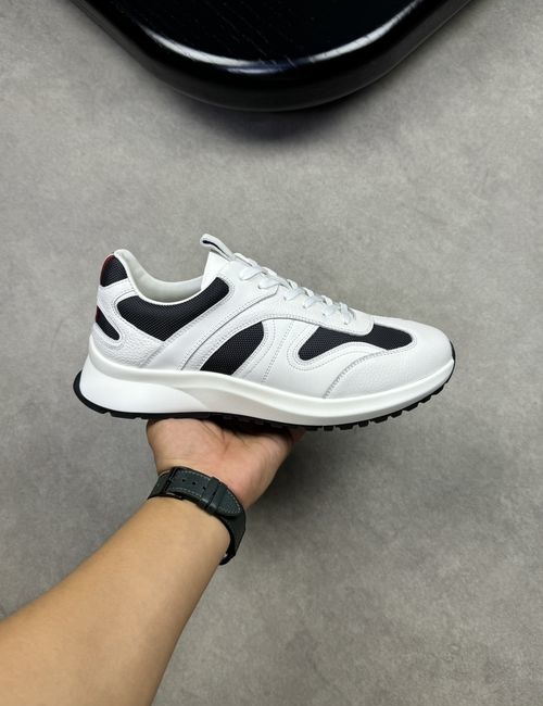Bally Napa Leather Two Tone Sole Sneakers