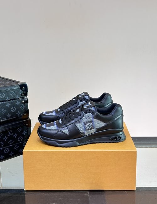 Louis Vuitton LV Run Away Sneakers With Rubber Sole