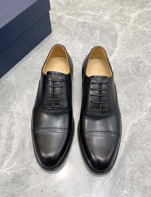 Christian Dior CD Timeless Derby Shoes With Genuine Leather Sole
