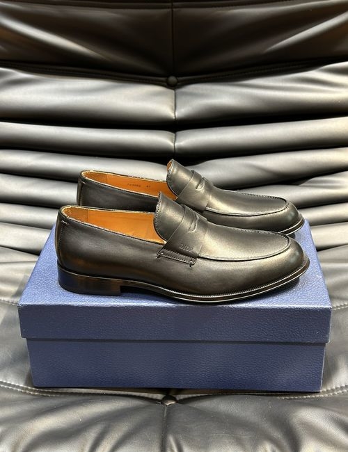 Christian Dior CD Genuine Leather Formal Dress Shoes