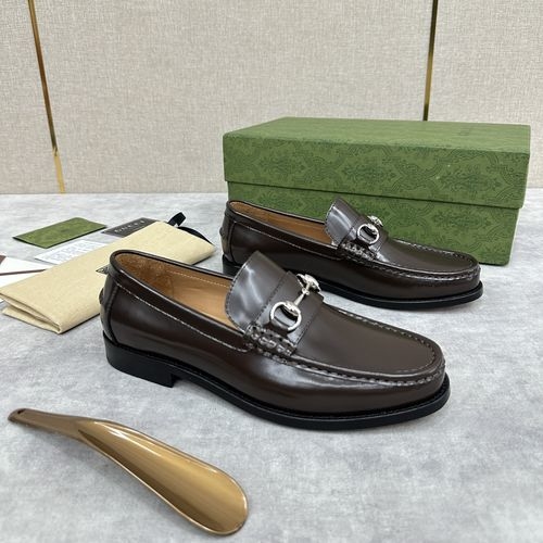 Gucci G Buckle Loafer Premium Leather Sole