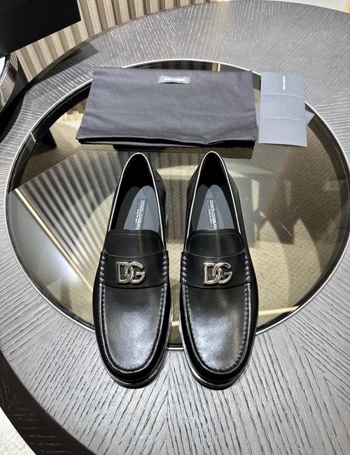 Dolce & Gabbana DG Bernini Series Moccasin Shoes, Vintage Charm