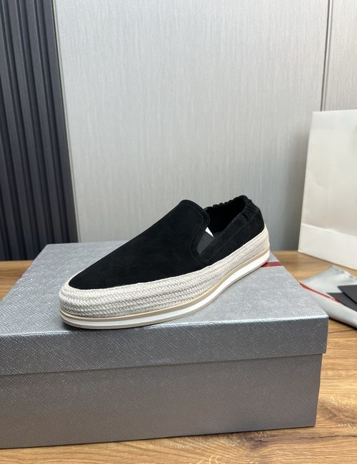 Prada Suede Leather Casual Shoes