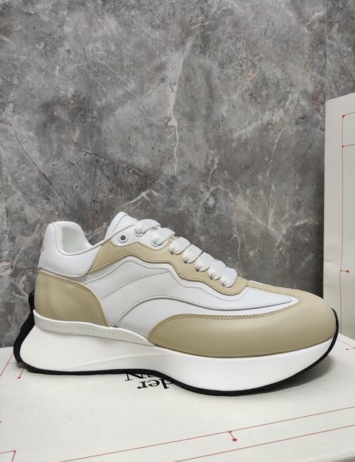 McQueen New Color Wide Type Casual Sneakers