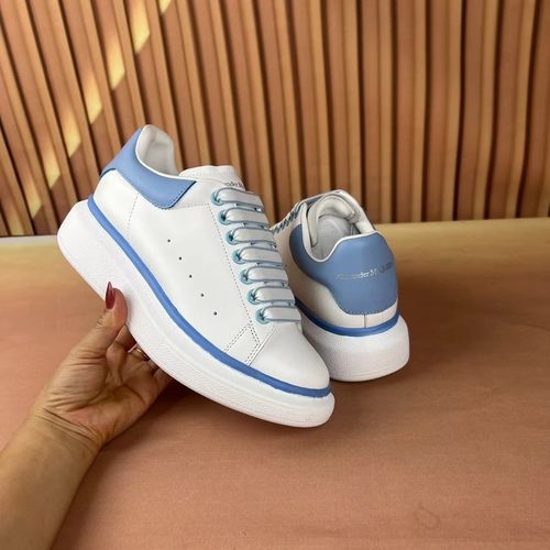 McQueen Oversized Leather Casual Sneakers