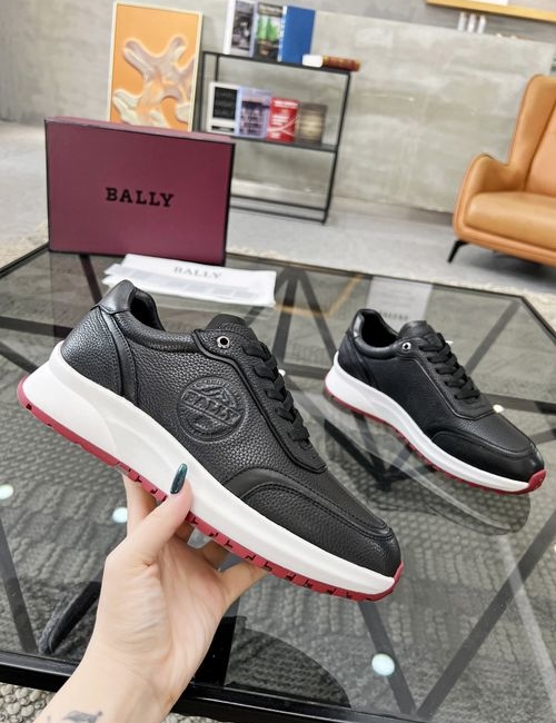 Bally Cowhide Sneakers Original Sole Super Comfortable