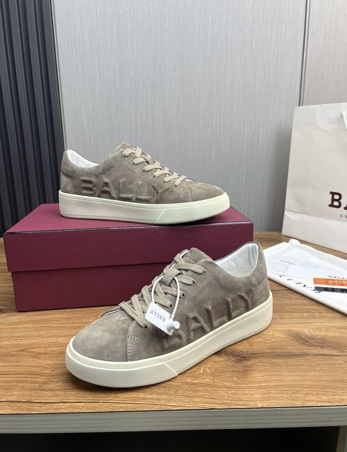 Bally Genuine Leather Sneakers Lightweight Comfortable Sole