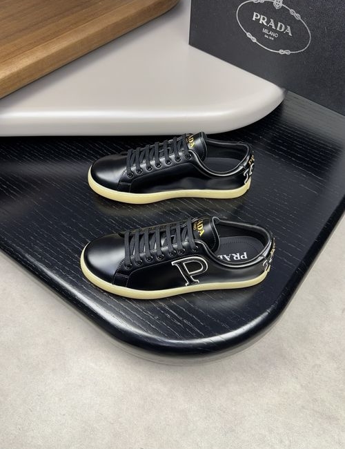 Prada Leather Casual Sneakers