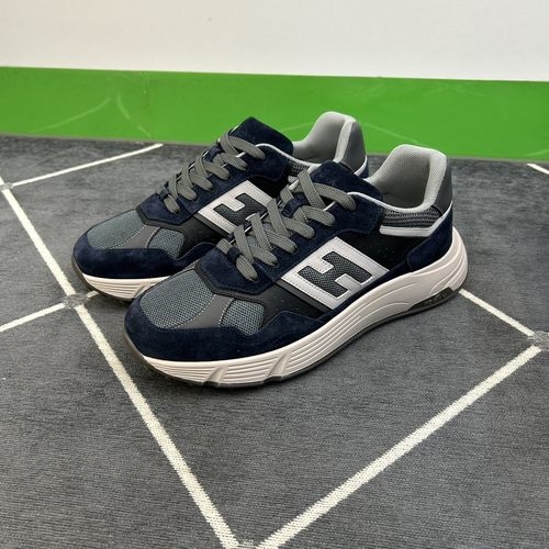 Hogan Matte Satin Calfskin Skate Shoes