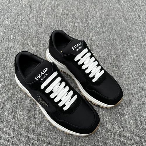 Prada Casual Sneakers With Waterproof Mesh Upper