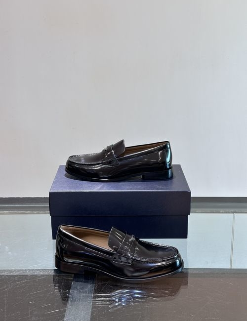Prada Genuine Leather Casual Dress Shoes
