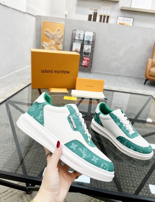 Louis Vuitton LV Premium Leather Upper Sneakers