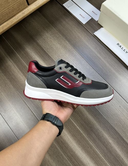 Bally Premium Leather Casual Shoes With TPU Sole