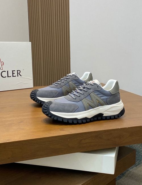 Moncler Cow Leather Upper Stitching Sneakers