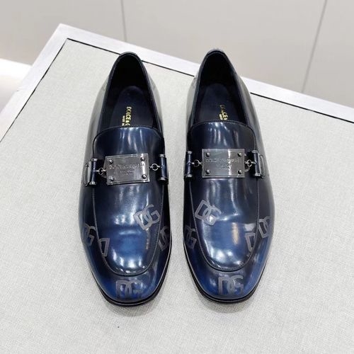 Dolce & Gabbana DG High-Quality Leather Shoes With Top-Notch Soles