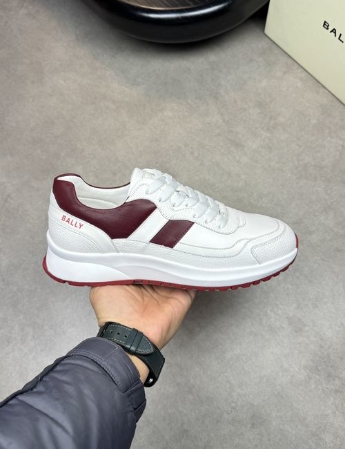 Bally Premium Leather Sneakers, Lightweight Sole, Fine Craftsmanship