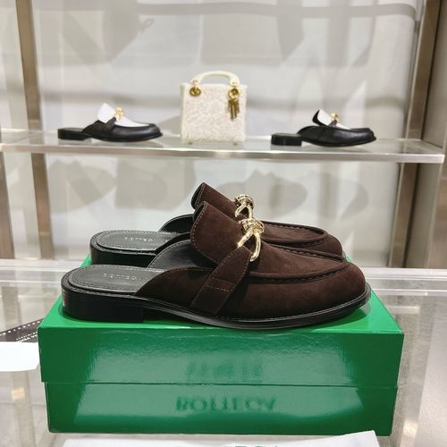 Bottega Veneta BV Woven Lace Up Flat Shoes Leather Outsole
