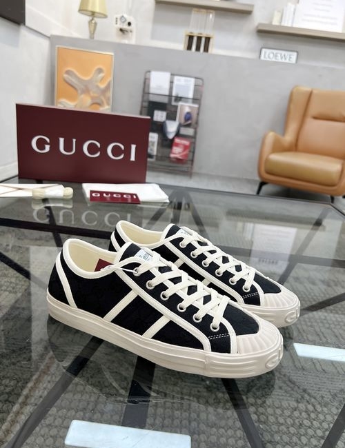 Gucci Premium Fabric Casual Sneakers