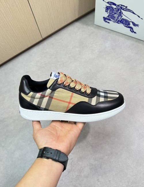 Burberry Nappa Leather Casual Sneakers