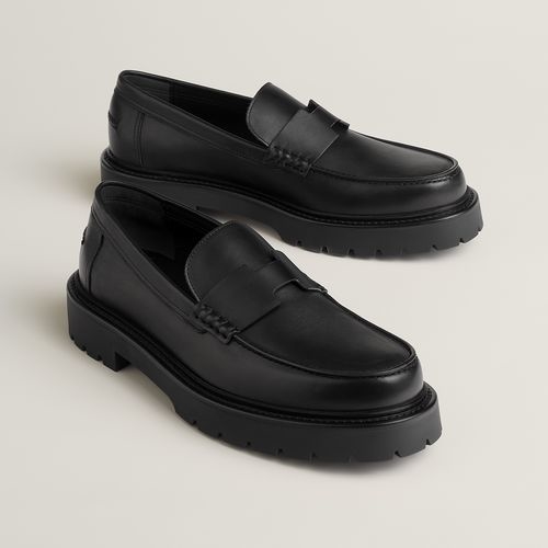 Hermes Foam Sole Leather Dress Shoes